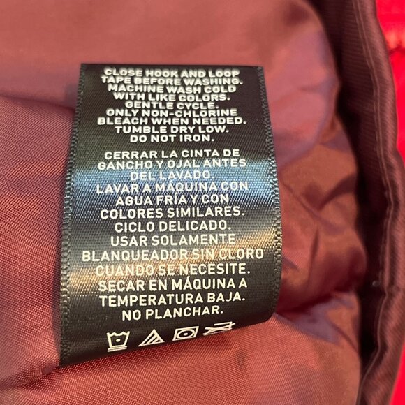 SwissTech Red & Burgundy Hooded Jacket XXL/2XG With Zippered Pockets 78e - Picture 9 of 12